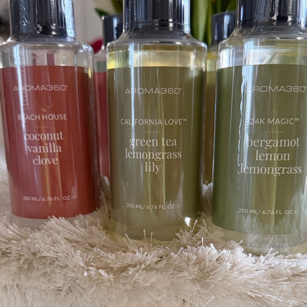SEALED BRAND NEW: Aroma360 Fragrance Oil Refill Bottles - Picture 2 of 5